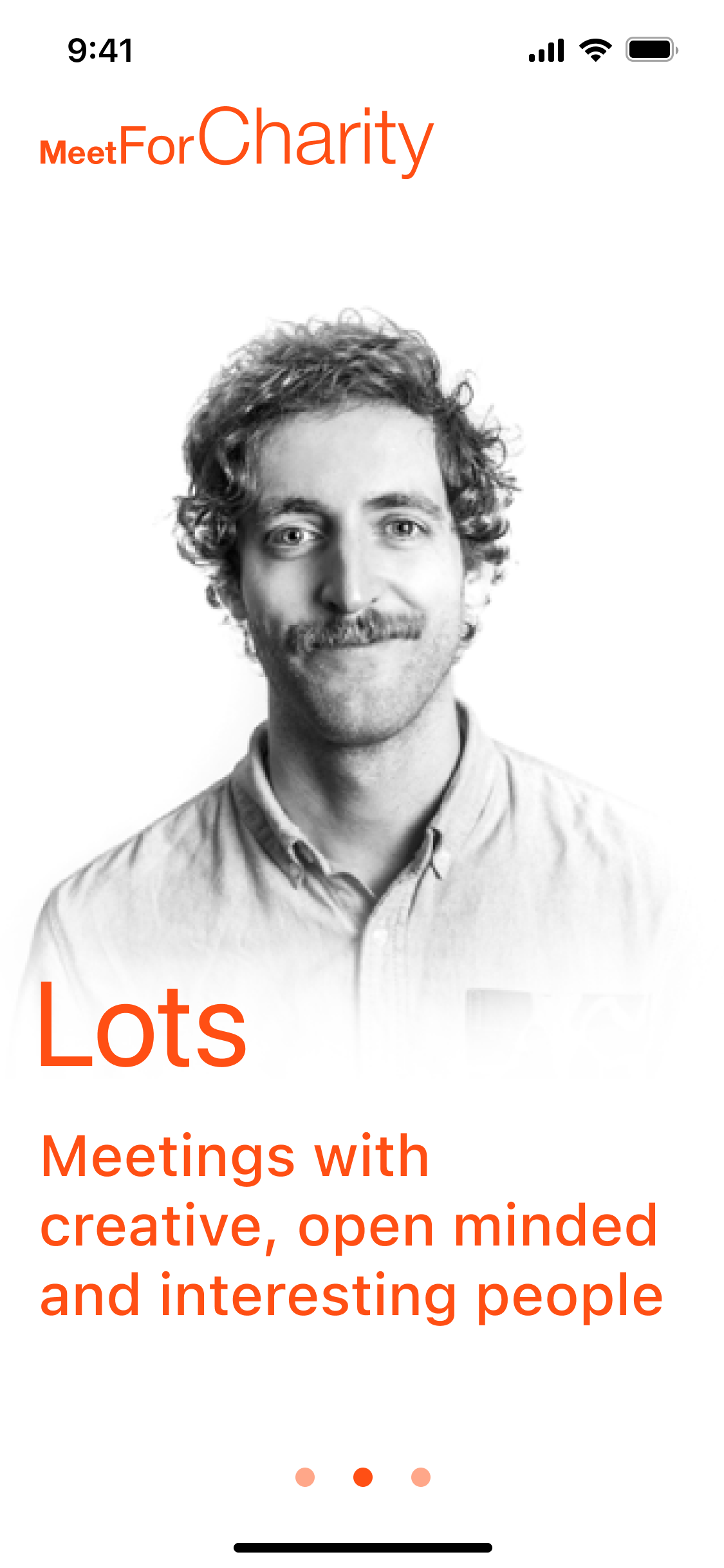 Meet For Charity app